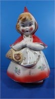 Vintage Hull Ware Little Red Riding Hood Cookie