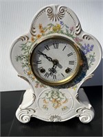 Germany Floral Mantel Clock