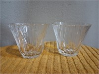 Cut Crystal Tea Light Holders