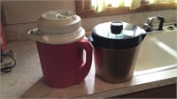 Ice bucket and water jug