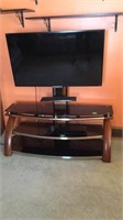 Sony TV  48 inch flat screen , stand and disk