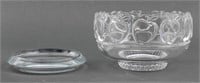 Tiffany & Co. Crystal Articles, 2 Pieces