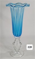 Venetian Art Glass 15" Trumpet Vase