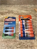 Loctite and Elmers Glues NEW in package