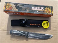 Marbles Knife w/Sheath