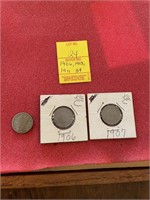 1906, 1907, 1911 LIberty Head Nickels