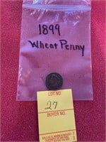1899 Indian Head Wheat Penny