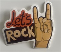 Let's Rock sticker
