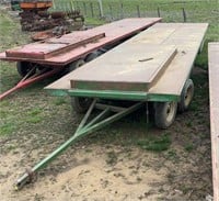 Green Cotton Wagon Approx 38’ Long