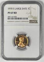 1970-S Lincoln Memorial Cent Proof NGC PF67 RD