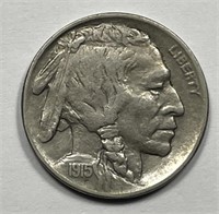 1915-D Buffalo Nickel Extra Fine XF