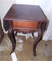 Lot #3021 - Antique Walnut Carved French