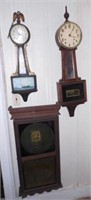 Lot #3029 - (3) antique clocks to include: Seth