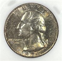 1956 Washington Silver Quarter Color NGC MS65