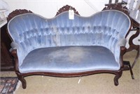 Lot #3035 - Victorian Provincial style tufted