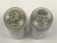 2002-D Tennessee State Quarter Roll Pair BU