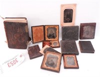 Lot #3053 - (15) daguerreotypes and tin types