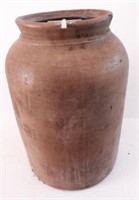 Lot #3073 - Primitive 3 gallon stoneware crock