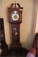 Walnut Tempus Fugit Grandmother Clock
