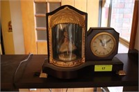 United Ballerina Electric Mantel Clock