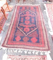 Lot #3091 - Wool Pile area rug 42” x 78”