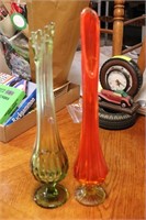 Fenton 17" Art Glass Vases