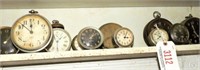 Lot #3112 - (11) vintage Alarm Clocks by Westclox