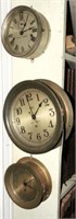 Lot #3113 - (2) Seth Thomas Brass Ships clocks