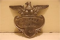 Vintage JI Case Guard Badge