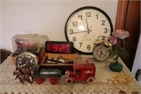 Clocks, Banks, Watches & Trinket Boxes