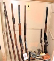 Lot #3146 - (6) vintage BB Gun Rifles