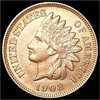 1908 RD Indian Head Cent UNCIRCULATED