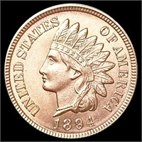 1894 RD Indian Head Cent UNCIRCULATED