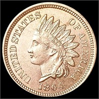 1864 RD Indian Head Cent UNCIRCULATED