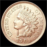 1901 RD Indian Head Cent UNCIRCULATED