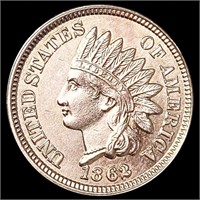 1862 RD Indian Head Cent UNCIRCULATED