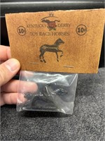 Kentucky Derby Cast Iron Horse Toy in PKG