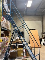 Warehouse Auction inc Forklift Cage and Ladder