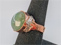 JAY KING STERLING/COPPER RING, 7