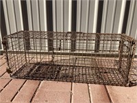 Older raccoon size live trap