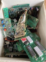 Tray of computer parts