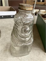 Vintage clown bottle