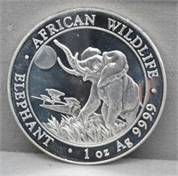 2016 1 Oz. Silver Somali Republic African