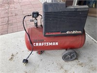 Red Craftsman compressor