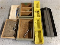 Parts bins & tool tray