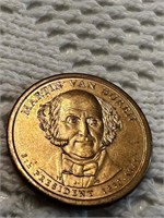 $1 coin President Martin Van Buren 1837-1841