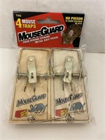 (36x bid)MouseGuard 4ct Mouse Traps Pack