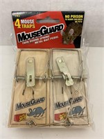 (12x bid)MouseGuard 4ct Mouse Traps Pack