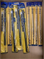 (9)Irwin Asst. Extended Length Roofing Drill Lot
