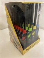 Neon 24ct Assorted Color Lighter Box